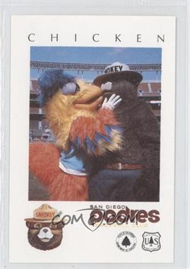 1984 Smokey Bear San Diego Padres - [Base] #THCH - The Chicken