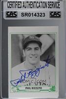 Phil Rizzuto (Has MLB Logo) [CAS Certified Sealed]