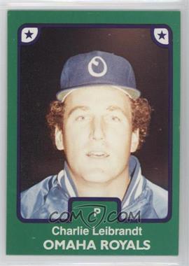 1984 TCMA Minor League - [Base] #158 - Charlie Leibrandt