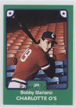 1984 TCMA Minor League - [Base] #485 - Bob Mariano