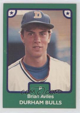 1984 TCMA Minor League - [Base] #502 - Brian Aviles