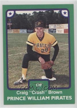 1984 TCMA Minor League - [Base] #545 - Craig Brown