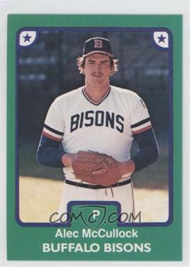 1984 TCMA Minor League - [Base] #556 - Alec McCullock