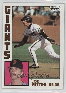 1984 Topps - [Base] - Blank Back #449 - Joe Pettini