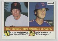 League Leaders - Atlee Hammaker, Rick Honeycutt