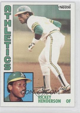 1984 Topps - [Base] - Nestle #230 - Rickey Henderson