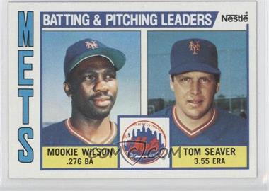 1984 Topps - [Base] - Nestle #246 - Team Checklist - Mookie Wilson, Tom Seaver