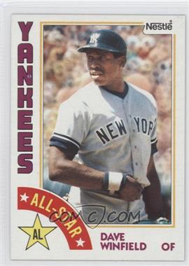 1984 Topps - [Base] - Nestle #402 - All-Star - Dave Winfield