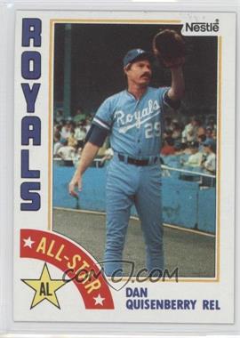 1984 Topps - [Base] - Nestle #407 - All-Star - Dan Quisenberry