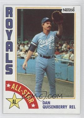 1984 Topps - [Base] - Nestle #407 - All-Star - Dan Quisenberry