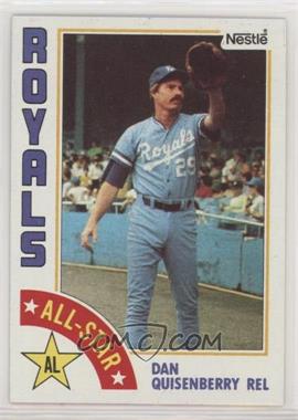 1984 Topps - [Base] - Nestle #407 - All-Star - Dan Quisenberry