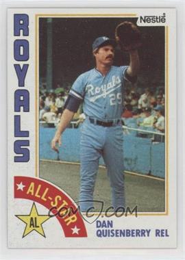 1984 Topps - [Base] - Nestle #407 - All-Star - Dan Quisenberry