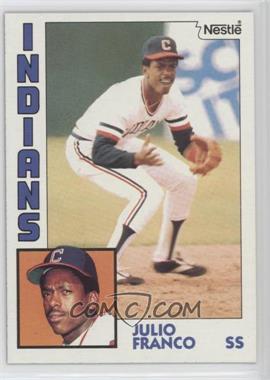 1984 Topps - [Base] - Nestle #48 - Julio Franco