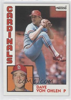 1984 Topps - [Base] - Nestle #489 - Dave Von Ohlen