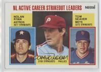 Career Leaders - NL Active Career Strikeout Leaders (Nolan Ryan, Steve Carlton,…