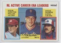 Career Leaders - Steve Carlton, Tom Seaver, Steve Rogers