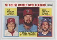 Career Leaders - NL Active Career Save Leaders (Bruce Sutter, Tug McGraw, Gene …