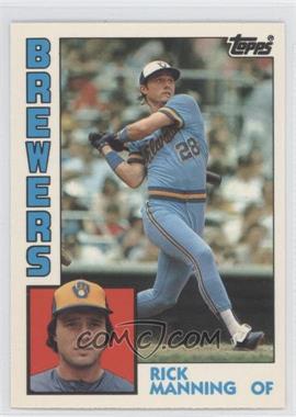 1984 Topps - [Base] - Tiffany #128 - Rick Manning