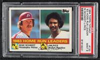 League Leaders - Mike Schmidt, Jim Rice [PSA 9 MINT]