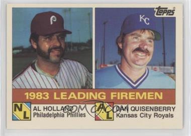 1984 Topps - [Base] - Tiffany #138 - League Leaders - Al Holland, Dan Quisenberry
