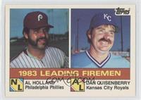 League Leaders - Al Holland, Dan Quisenberry