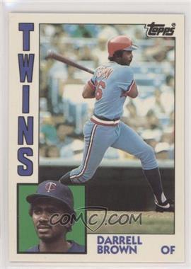 1984 Topps - [Base] - Tiffany #193 - Darrell Brown [Noted]