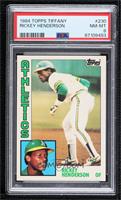 Rickey Henderson [PSA 8 NM‑MT]