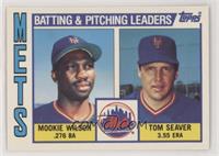 Team Checklist - Mookie Wilson, Tom Seaver