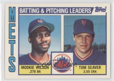 1984 Topps - [Base] - Tiffany #246 - Team Checklist - Mookie Wilson, Tom Seaver