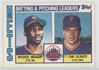 Team Checklist - Mookie Wilson, Tom Seaver