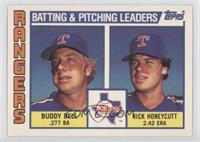 Team Checklist - Buddy Bell, Rick Honeycutt