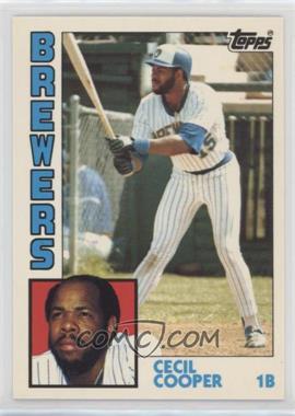 1984 Topps - [Base] - Tiffany #420 - Cecil Cooper