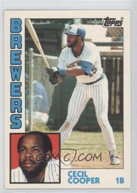 1984 Topps - [Base] - Tiffany #420 - Cecil Cooper