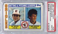 Team Checklist - Cal Ripken Jr., Mike Boddicker [PSA 9 MINT]