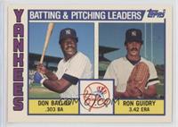 Team Checklist - Don Baylor, Ron Guidry