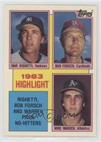 1983 Highlight - Dave Righetti, Bob Forsch, Mike Warren