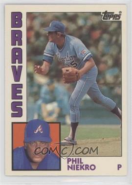 1984 Topps - [Base] - Tiffany #650 - Phil Niekro