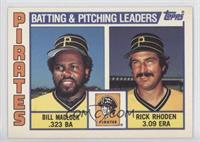 Team Checklist - Bill Madlock, Rick Rhoden