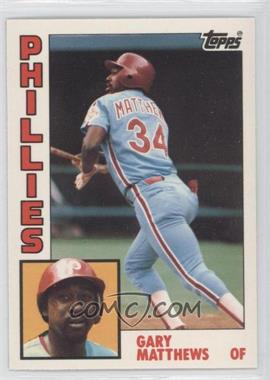 1984 Topps - [Base] - Tiffany #70 - Gary Matthews