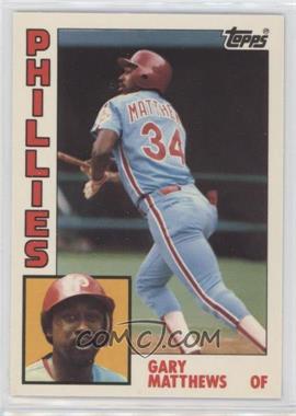 1984 Topps - [Base] - Tiffany #70 - Gary Matthews