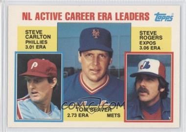 1984 Topps - [Base] - Tiffany #708 - Career Leaders - Steve Carlton, Tom Seaver, Steve Rogers