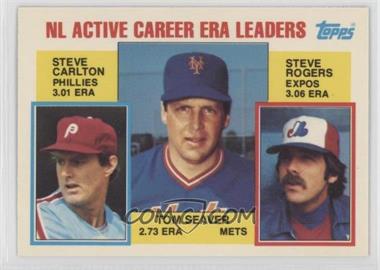 1984 Topps - [Base] - Tiffany #708 - Career Leaders - Steve Carlton, Tom Seaver, Steve Rogers