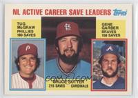 Career Leaders - NL Active Career Save Leaders (Bruce Sutter, Tug McGraw, Gene …