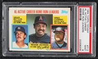 Career Leaders - Graig Nettles, Reggie Jackson, Greg Luzinski [PSA 9 …