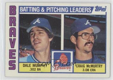 1984 Topps - [Base] #126 - Team Checklist - Dale Murphy, Craig McMurtry [EX to NM]