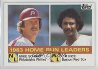 League Leaders - Mike Schmidt, Jim Rice