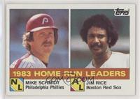 League Leaders - Mike Schmidt, Jim Rice