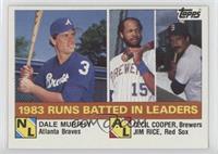 League Leaders - Dale Murphy, Cecil Cooper, Jim Rice