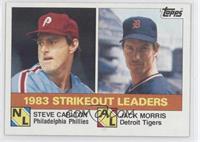 League Leaders - Steve Carlton, Jack Morris