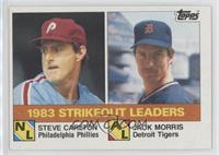 League Leaders - Steve Carlton, Jack Morris